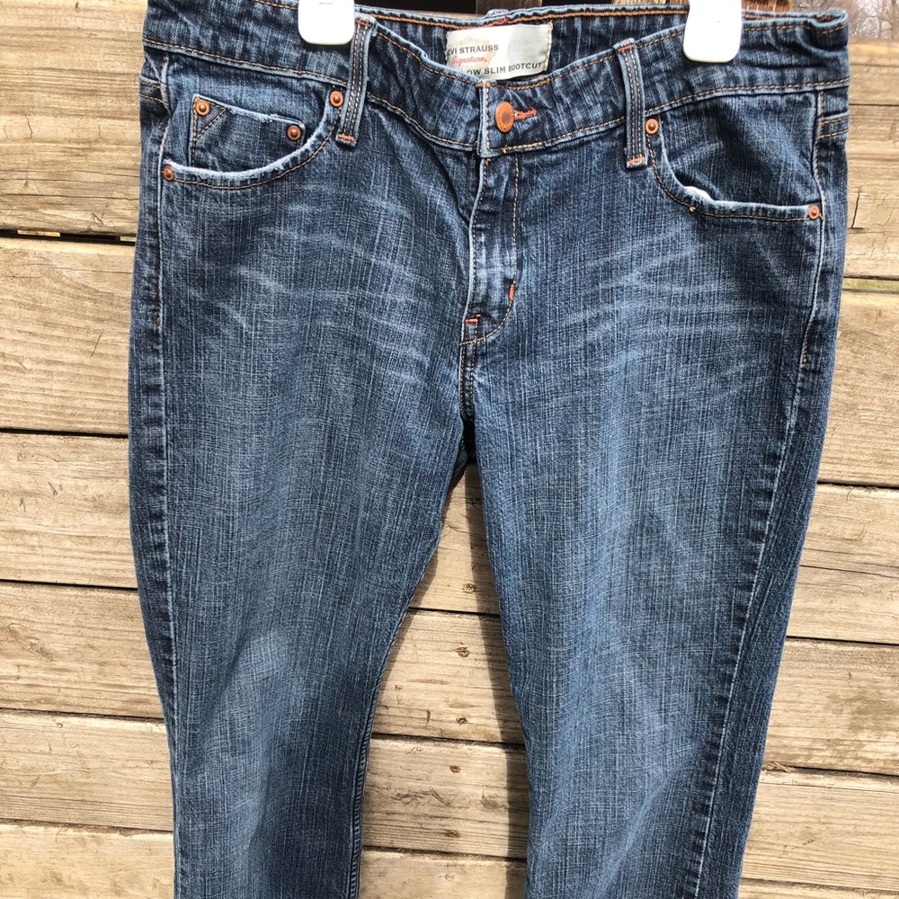 Levi Strauss Low rise Boot cut Jeans (Juniors)